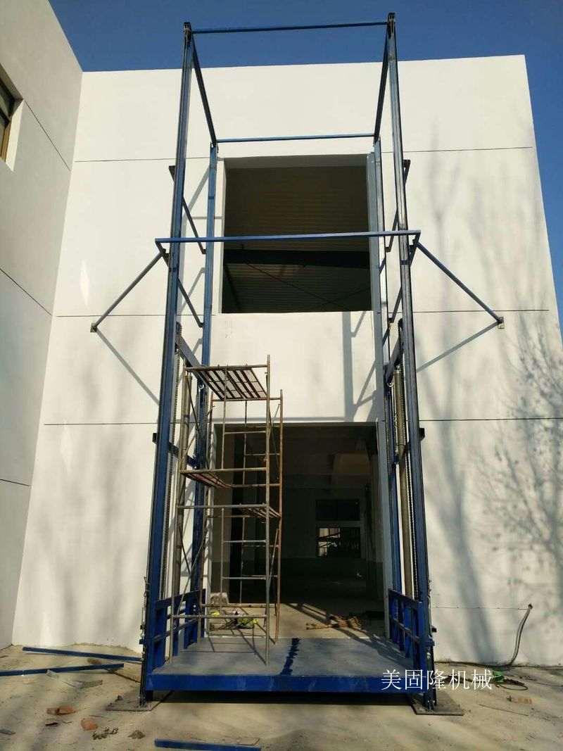 白杨仓库专用导轨式升降货梯价格