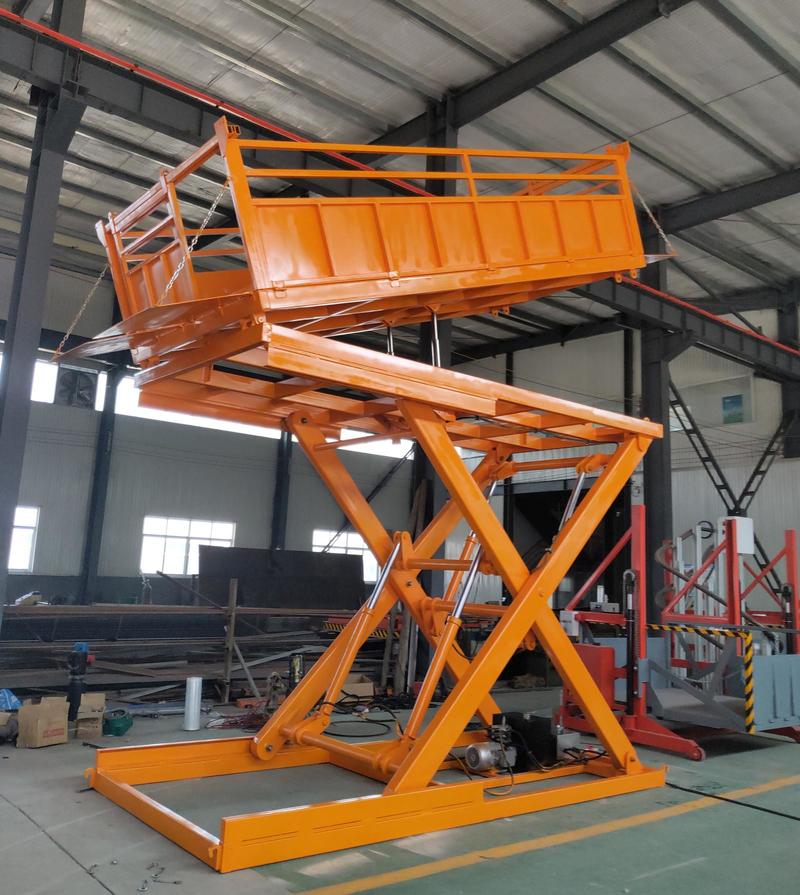 白杨电动卸猪台