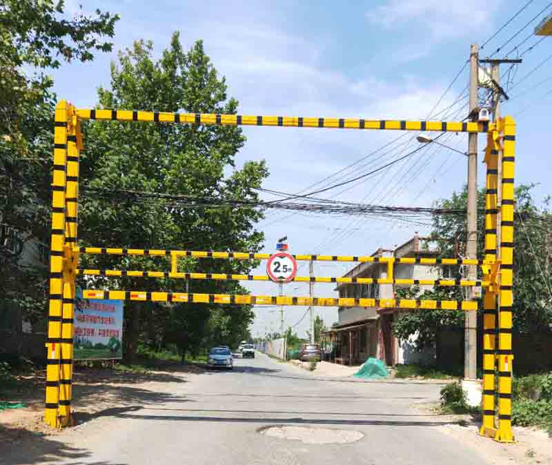 白杨农村道路限高架